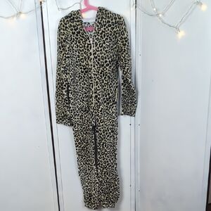 Leopard Print Kids Pajama Set